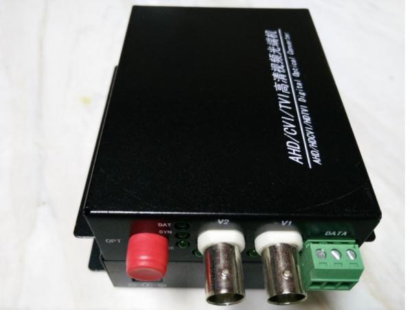960P HD TVI / CVI / AHD Transmitter Receiver Fiber Optic To BNC Digital Video