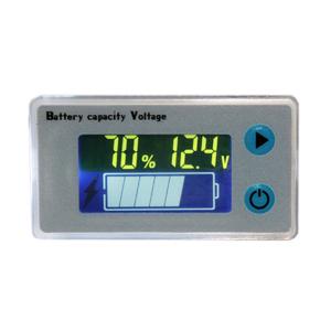 China DC 100V Car Lithium Ion Battery Level Indicator 5mA With Color Screen supplier