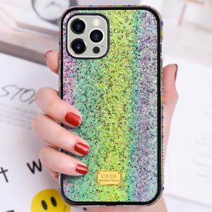 Glossy Mobile Phone Case Luxury Diamond Protection Back Case For IPhone 13 12 Promax