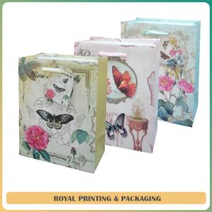 customize high grade paper bag for apparel/cosmetic /jewelery