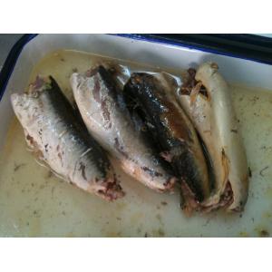 EU Certified Mackerel Canned Fish In Brine High Heart Healthy Omega - 3 Fatty Acids
