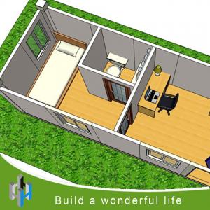China single 20ft container house for living supplier