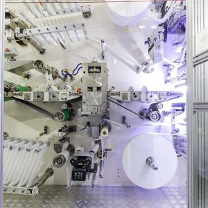 Intelligent Material Inventory Monitoring System for Sanitary Napkin Production Line with Automated Material Handling