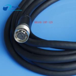 China Hirose 12 Pin Flying Camera Connection Cable For CCD Camera Power Supply HR10A-10P-12S supplier