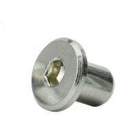 China Hex Head Nuts M8 M10 Nickel Plated Flat Head Hex Socket Nut Stainless Steel Nuts on sale