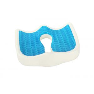 Coccyx Orthopedic Memory Foam Seat Cushion , Durable Cooling Gel Seat Cushion