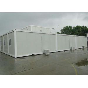 White Mobile Container Homes Environment Friendly Assembly 6000mm * 2438mm * 2896mm