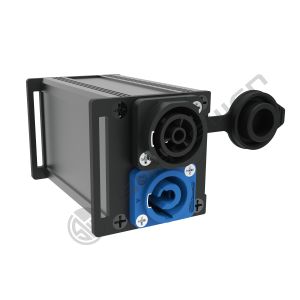 China Powercon  Connectors 2 X Power Strip Unit with Power Twist Input/output Power Splitter True 1 Breakout Box wholesale