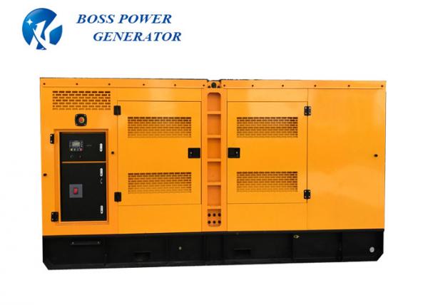 Electric Start Ricardo Diesel Generator 100KVA Yellow Color Closed Water Cooled