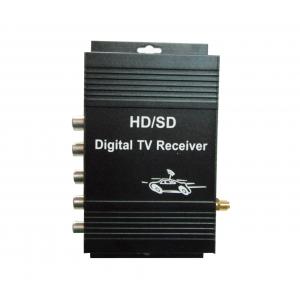 China DVB-T MPEG-4 HD VHF-H Digital TV Receiver Box / Digital Television Receiver With Active Integrated Antenna supplier