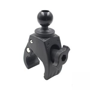 0.08kgs 105mm Camera Clamp Mount Small Clamp Base 1'' Ball Rubberized