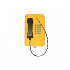China GSM / 3G SIP2.0 Industrial Weatherproof Telephone Wall Mounting For Highway supplier