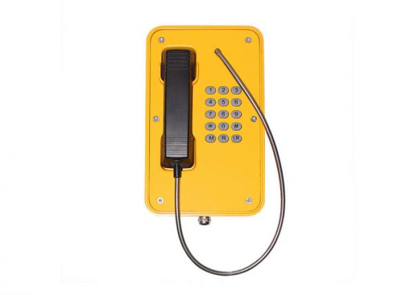 GSM / 3G SIP2.0 Industrial Weatherproof Telephone Wall Mounting For Highway