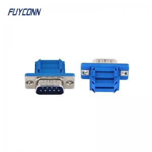 China Crimping Cable IDC Ribbon Connector , Male 9pin Ribbon D-SUB Connector supplier
