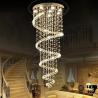 Modern LED K9 Crystal Chandelier villa luxury Crystal large pendant light(WH-NC