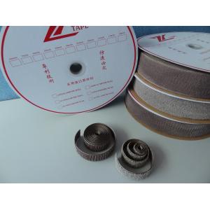 Silver Color Conductive Hook And Loop Fastener Tape With Safety Protection