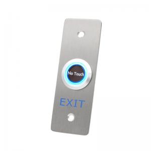 China No Touch Exit Sensor Door Exist Button Door Entry Switch Built - In Sounder Buzzer supplier