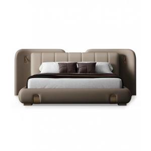 Custom Leather Luxury Bed Master 1.8 OAK PINE Bedroom King Bed