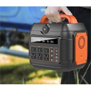 600W Lithium Solar Energy Generator Portable AC DC Output For Camping