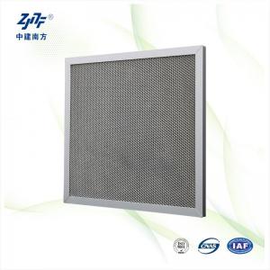 China Industry Photocatalytic Air Filter , Dust Removal Air Purification Filter Panel supplier