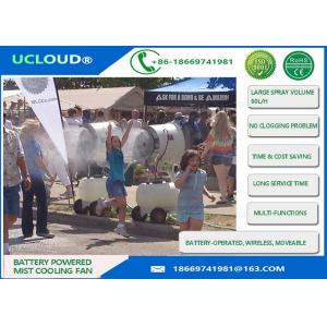 Large Spray Volume Evaporative Outdoor Cooling Fans Air Cooler For Livestocks