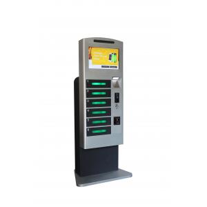 Restaurant Cell Phone Charging Stations Multi Language UI With Safe Electronic Locks
