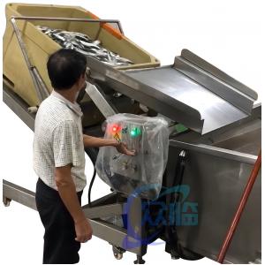 China Stable Industrial Prawn Processing Equipment , Anti Erosion Shrimp Lifting Machine supplier