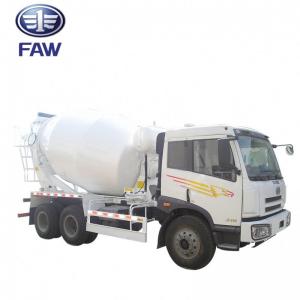 Small Self - Loading Concrete Mixer Truck JIEFANG FAW J5M 4*2 6*4