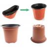 Nursery Flower soft cheap plastic plant flower pots wholesale,fleshy flowerpots