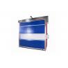 Durable High Speed Industrial External Doors With Full transparent 1.5mm PVC