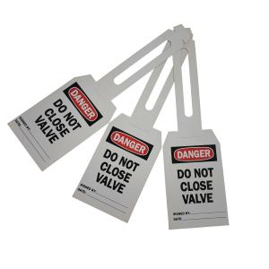 China 要求のためのカスタムデザインプラスチック安全タグ wholesale