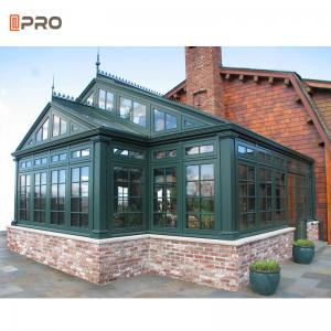 China Heat Roof Garden 4 Season Outdoor Glass Room Aluminum frame supplier