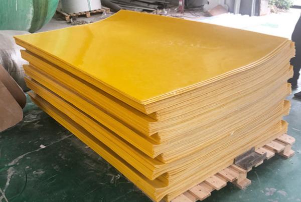 Custom Made Plain FRP Sheet Impact Resistance And Good Bending Performance