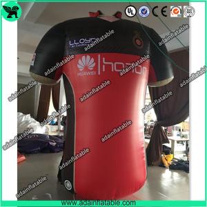 China Sports Cloth Promotion Advertising Inflatable T-shirt Cloth Replica Model supplier