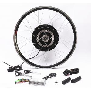 Front Rear Wheel Electric Bike Conversion Kit With PAS Twist Or Thumb Throttle