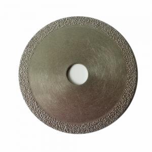 China 4inch 100×1.0×5×16mm Vacuum Brazed Diamond Saw Blade For Cutting Cast Iron Marble Metal Stainless Steel Fire Emergency supplier