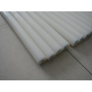 China Low Temperature Tenacity Nylon Plastic Rod , 1 - 2m Length HDPE PE Bar supplier