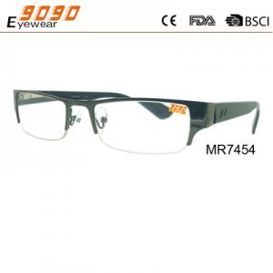China New design high quality fashionable reading glasses ,made of metal frame supplier