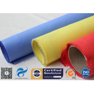 China Red Silicone Rubber Coated Fiberglass Engineer Acoustic Insulation Fabric Material supplier