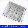 Численные ключи кнопочной панели 16 металла ATM промышленные плоские для панели