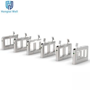 770mm height Automatic Turnstile Gate IP55 Airport Swing Gates