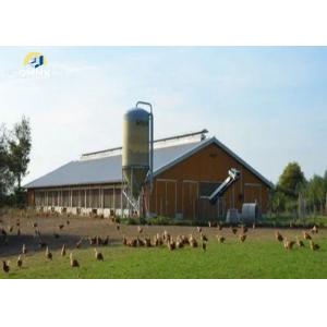 Agricultural Steel Buildings Frame Structure With Tempered Glass Windows