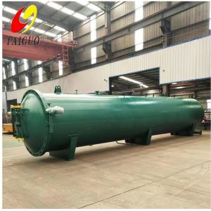 China Large Capacity Automatic Aerated Autoclave High Temperature AAC Block Autoclave supplier
