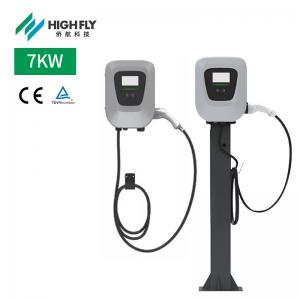 Highfly EU Warehouse In Stock CE TUV 7KW 32A Type 2 Car EV Charger AC EV Charger Electric EV Charging Station Wall Box