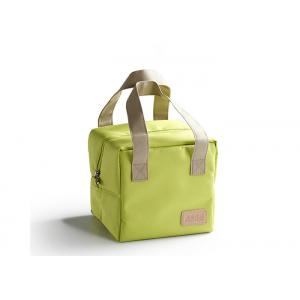 600D Polyester Insulated Lunch Bag , Heat Retention Lunch Box Cooler Bag