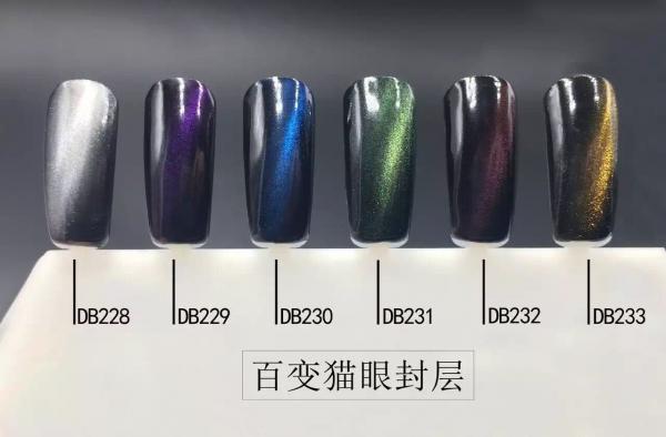 Guangzhou Factory offer cat eye gel polish top coat for nail gel