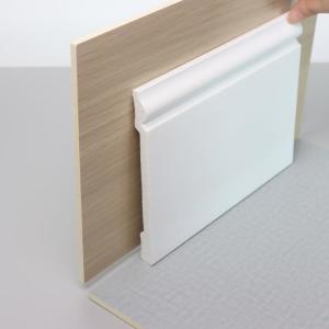 China Waterproof Polystyrene Skirting Board 3m PS Mouldings For Interior Wall supplier