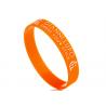Military Silicone Wrist Band 3D Print Custom Silicone Rubber Wristbands