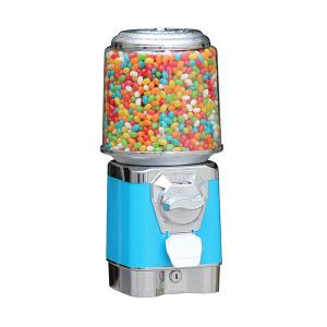 30*30*48CM Gumball candy machine 1-4 coins Full Auto vending with stand