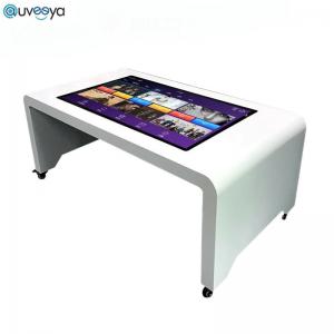1920×1080 Multi Touch Interactive Table 10 Points For Conference 65 inch